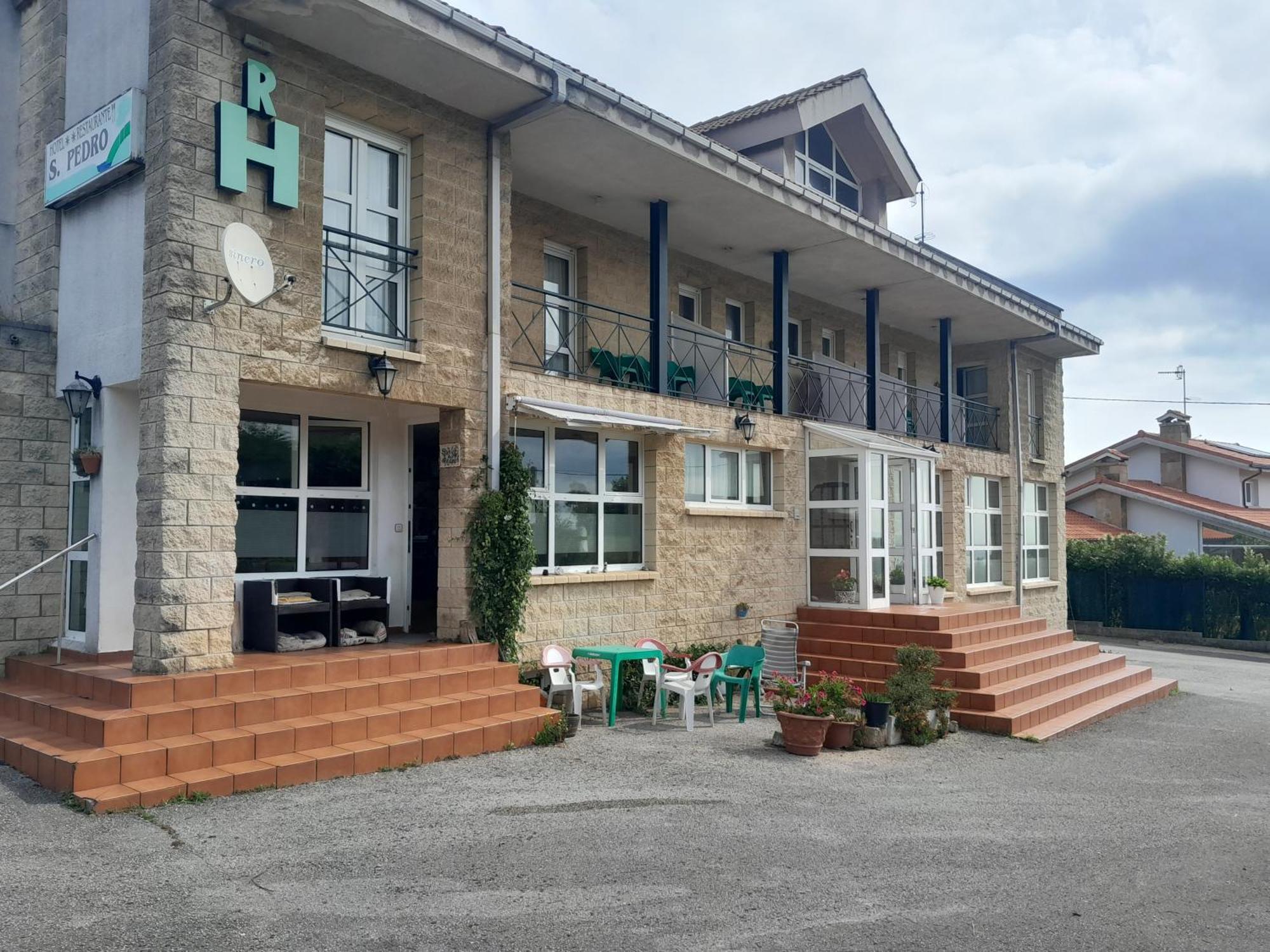 Hotel San Pedro Luanco Exterior foto